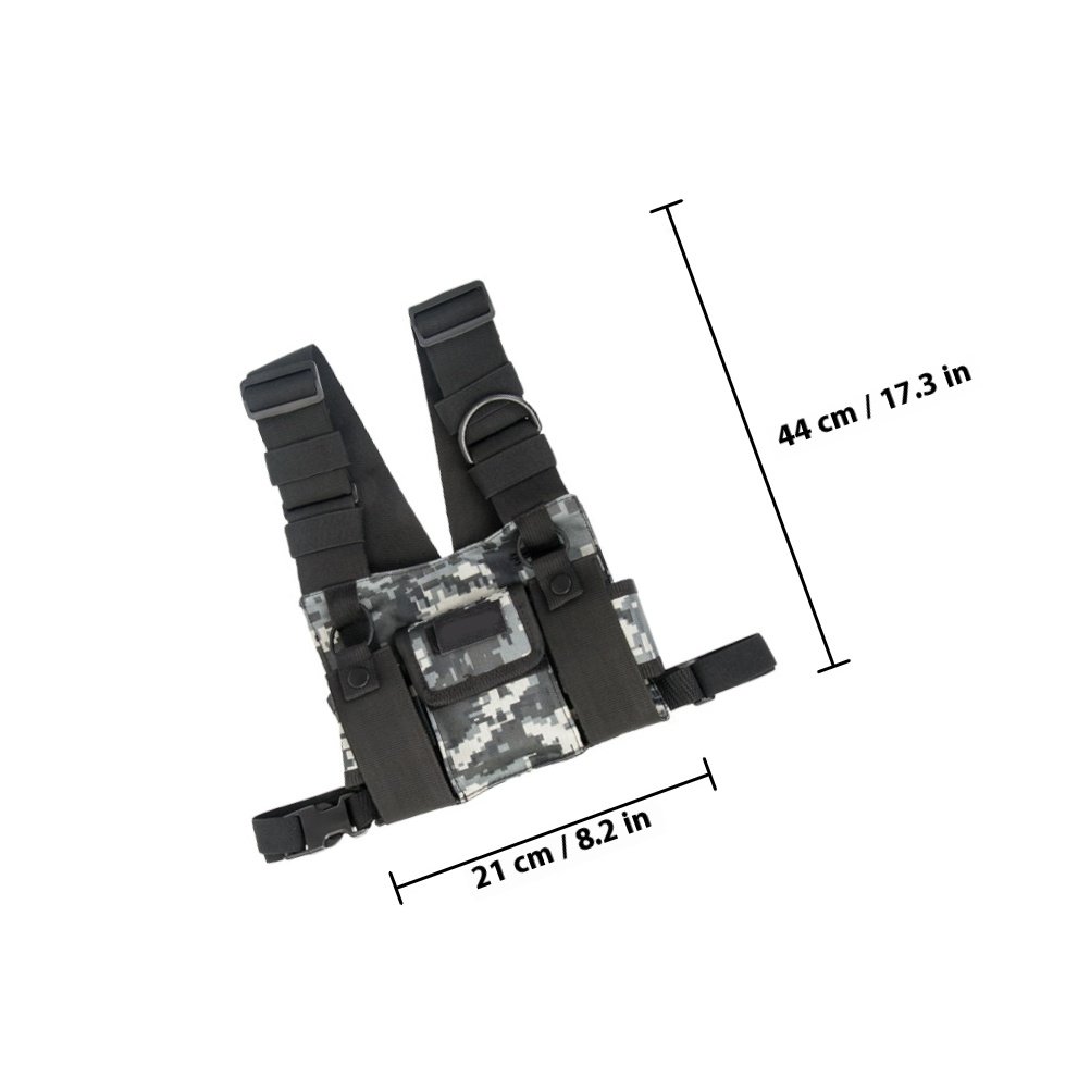 High-Durability Radio Chest Ha - Harness Climbing Adjustable ulasan dan harga