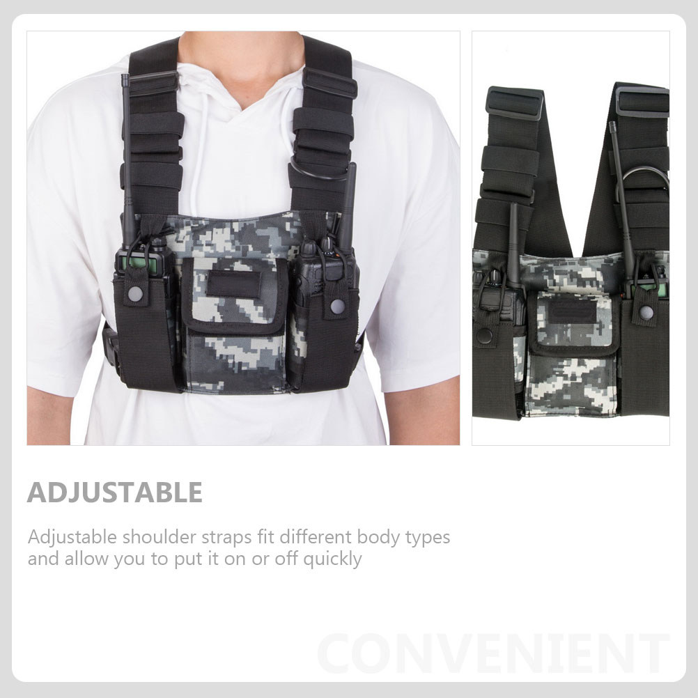 High-Durability Radio Chest Ha - Harness Climbing Adjustable ulasan dan harga