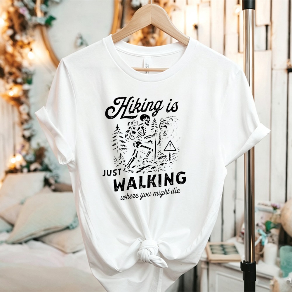 Autumn Women Funny Skeleton Be - Outdoor Adventure Quotes Short ulasan dan harga