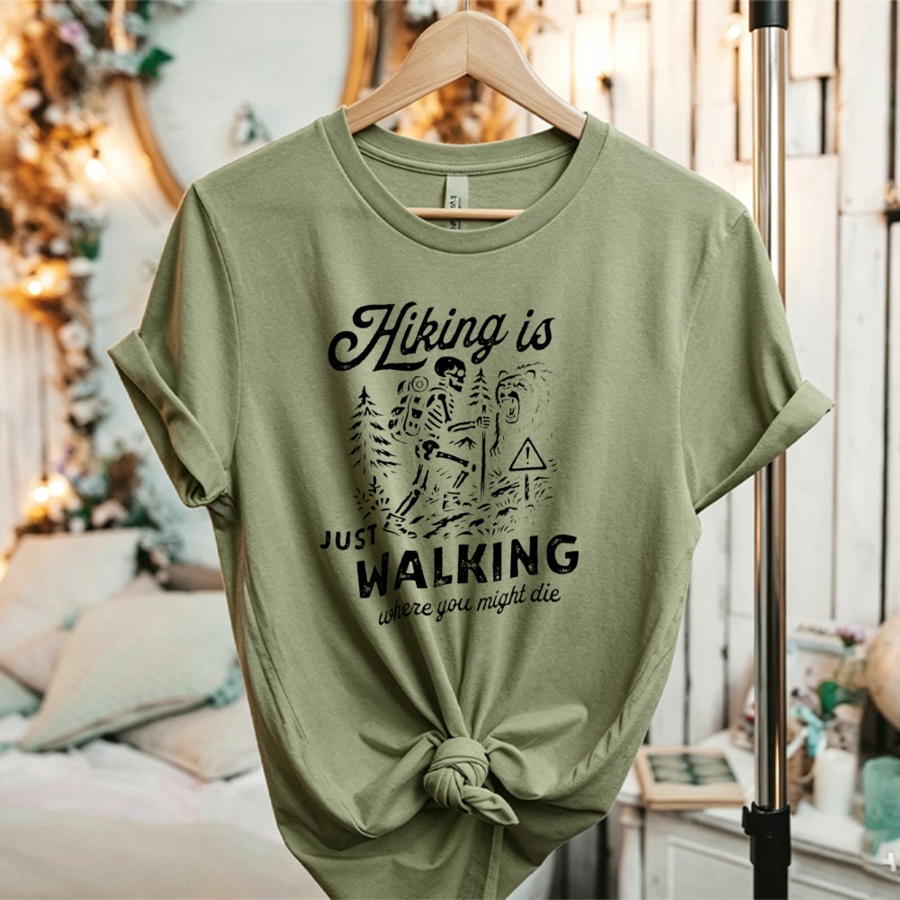 Autumn Women Funny Skeleton Be - Outdoor Adventure Quotes Short ulasan dan harga