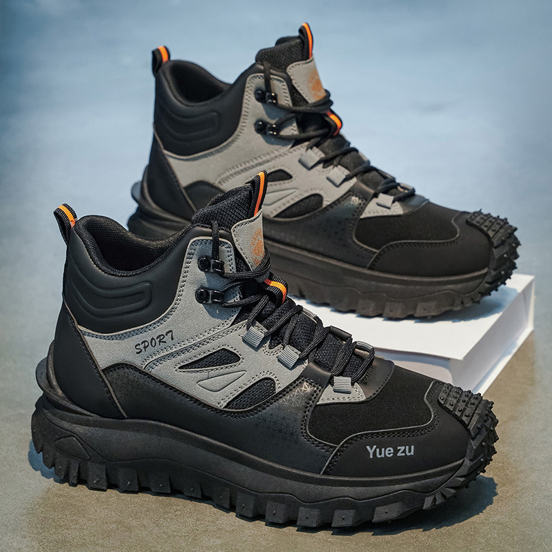 Men's high-top boots, comforta - Outdoor Adventure Hiking ulasan dan harga