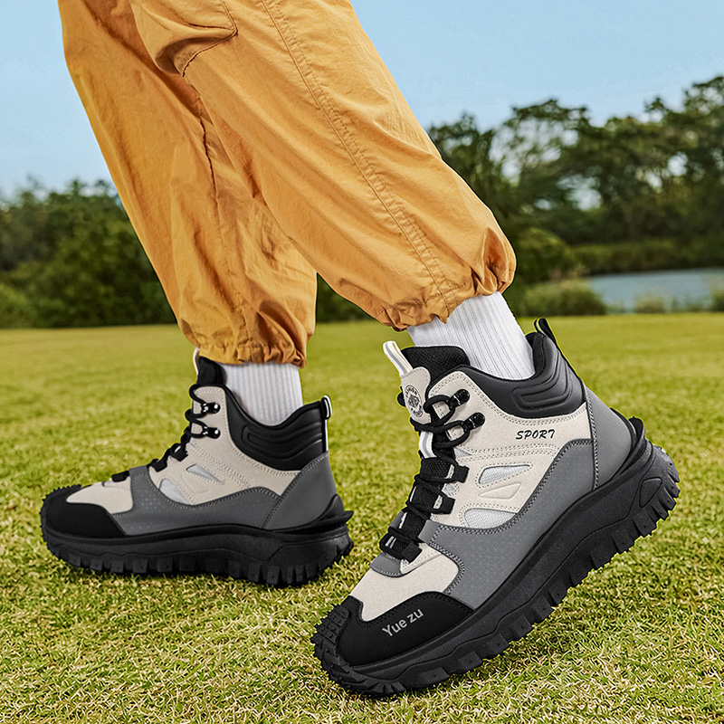 Men's high-top boots, comforta - Outdoor Adventure Hiking ulasan dan harga