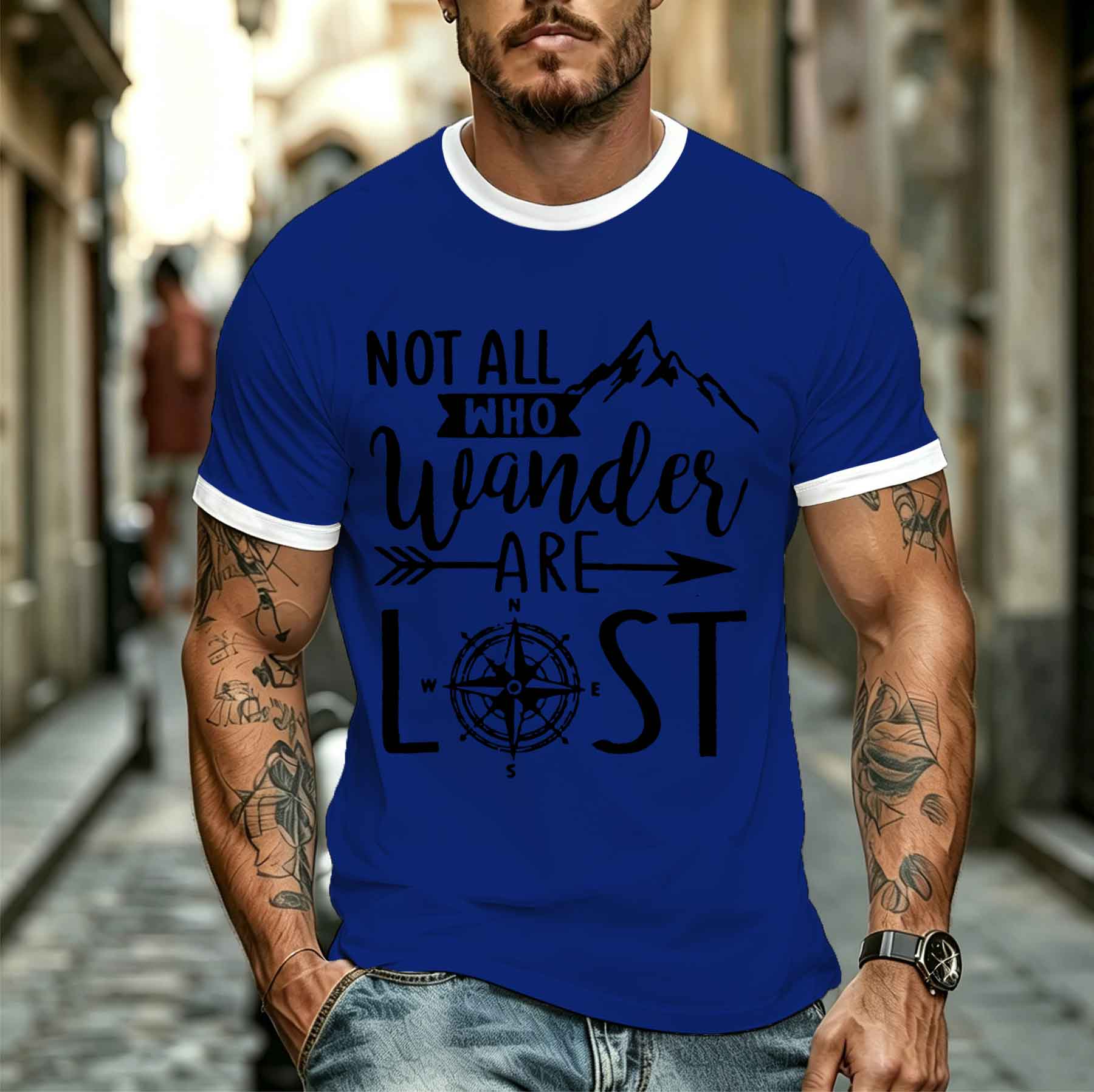 2026 new model Tee Stylish Com - Outdoor Adventure Quotes Short ulasan dan harga