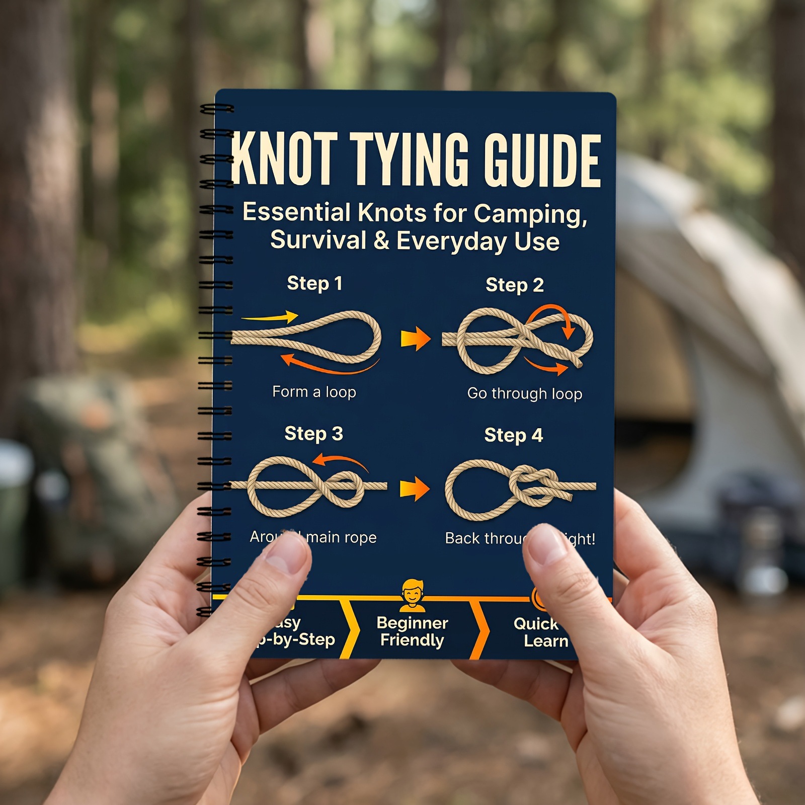 Outdoor Survival Knots StepbyS - Outdoor Adventure Hiking ulasan dan harga