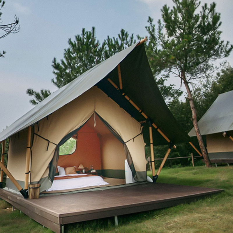 Hotel Tent Double Layer Canopy - Outdoor Adventure Resorts ulasan dan harga