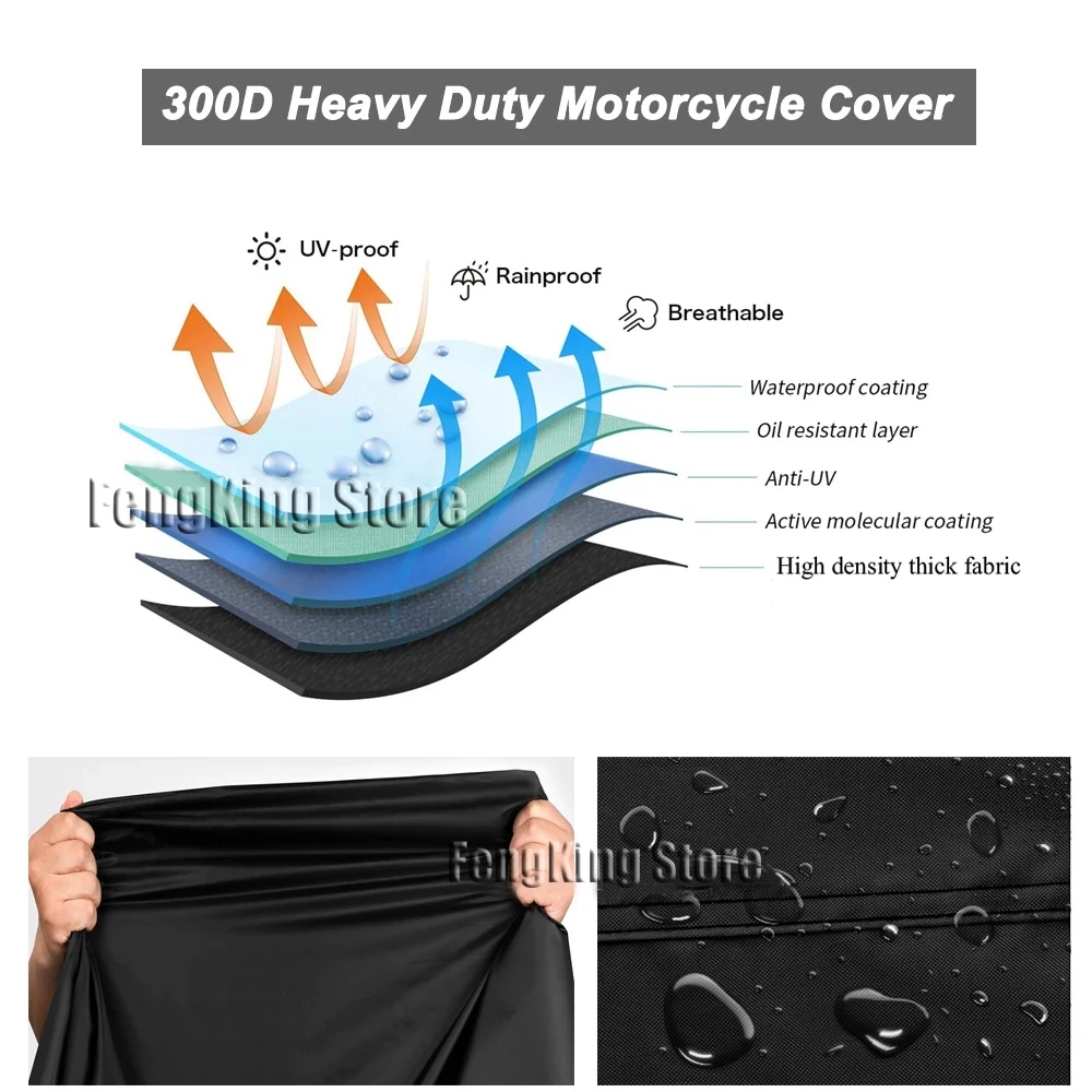 Motorcycle Cover Waterproof Ou - Outdoor Adventure Uva ulasan dan harga