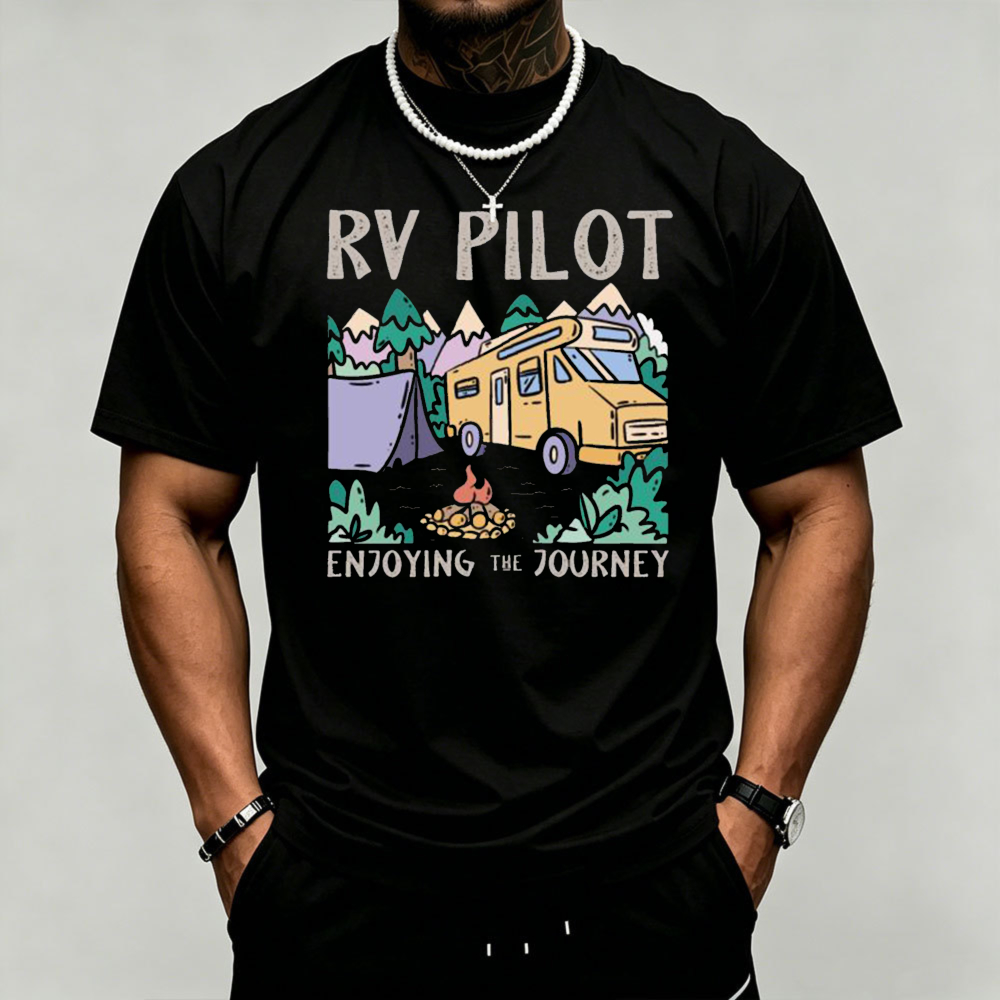 RV Pilot Camper Van Camping Gr - Outdoor Adventure Quotes Short ulasan dan harga