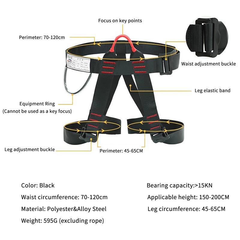 Climbing Harness Half Body Ant - Harness Climbing Adjustable ulasan dan harga
