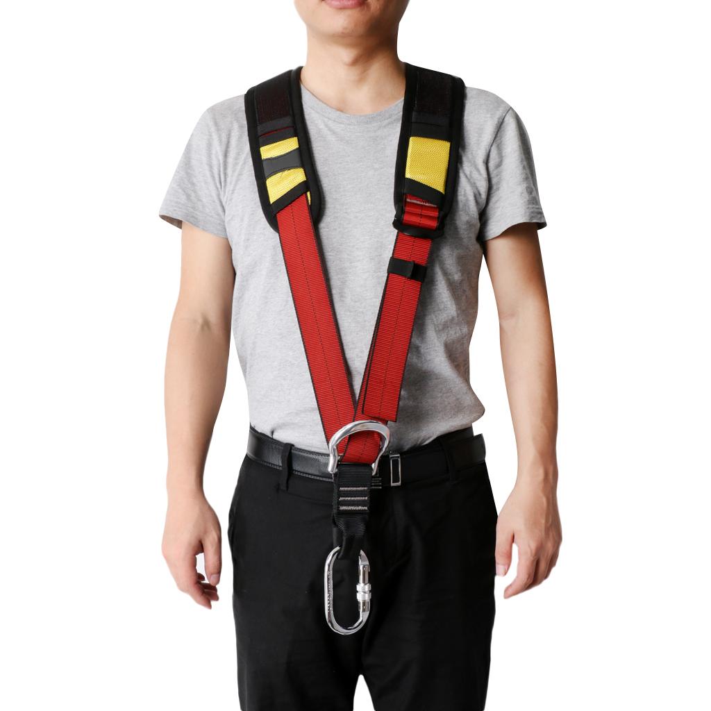 Black Polyester Harness Should - Harness Climbing Adjustable ulasan dan harga